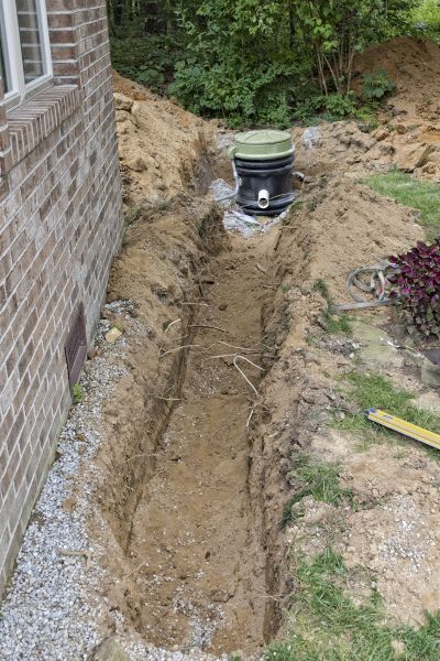 Grinder Pump Installation in Meridian