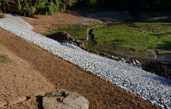 Landscape Swales Installation in Meridian