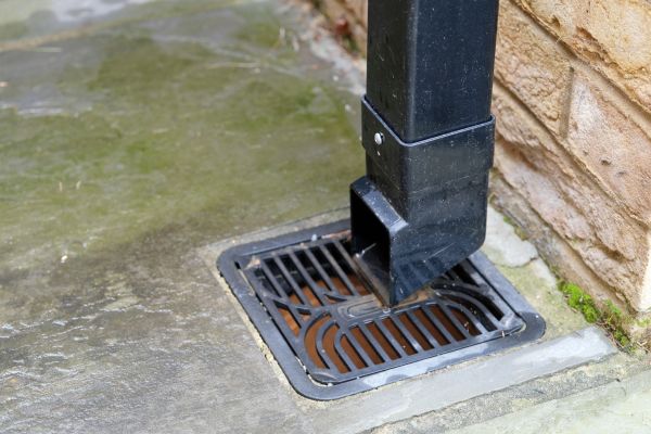 Porch Drainage Installation in Meridian