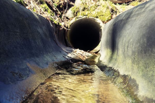 Drainage Swale Installation in Meridian